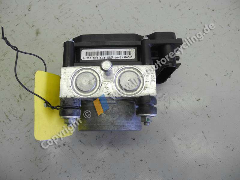 Dacia Sandero BS0 Bj.2009 ABS Block ABS-Hydroaggregat 8200756095 0265232198